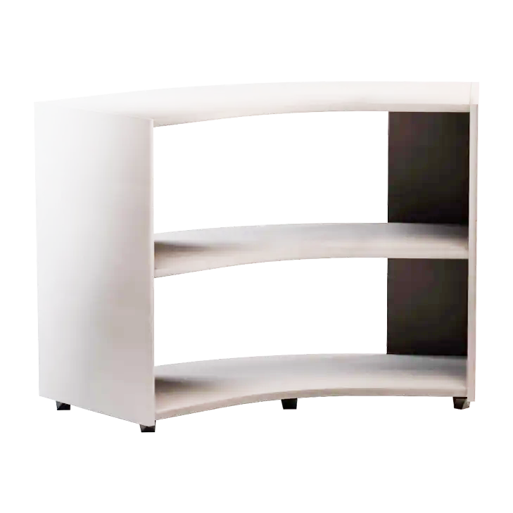 Libreria angolare bifacciale 45