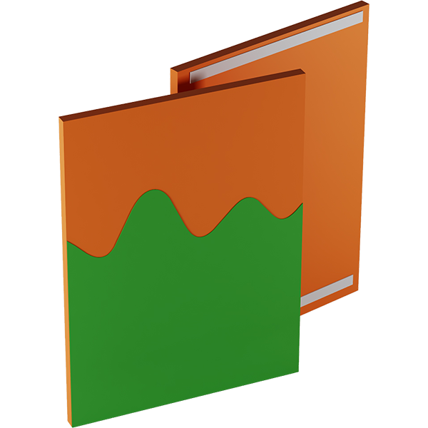 Protezione murale onda