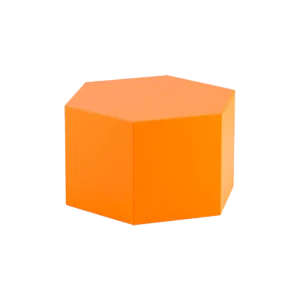 Pouf esagonale PSDTXXSPNI