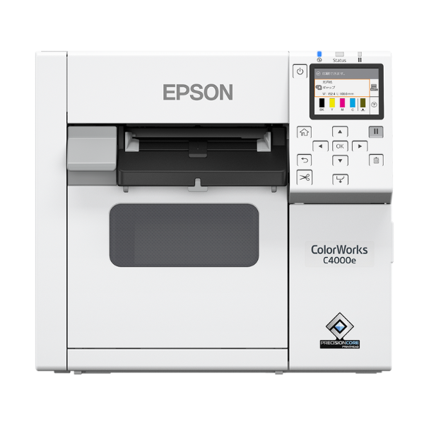 Stampante per etichette a colori ColorWorks CW-C4000e (bk)